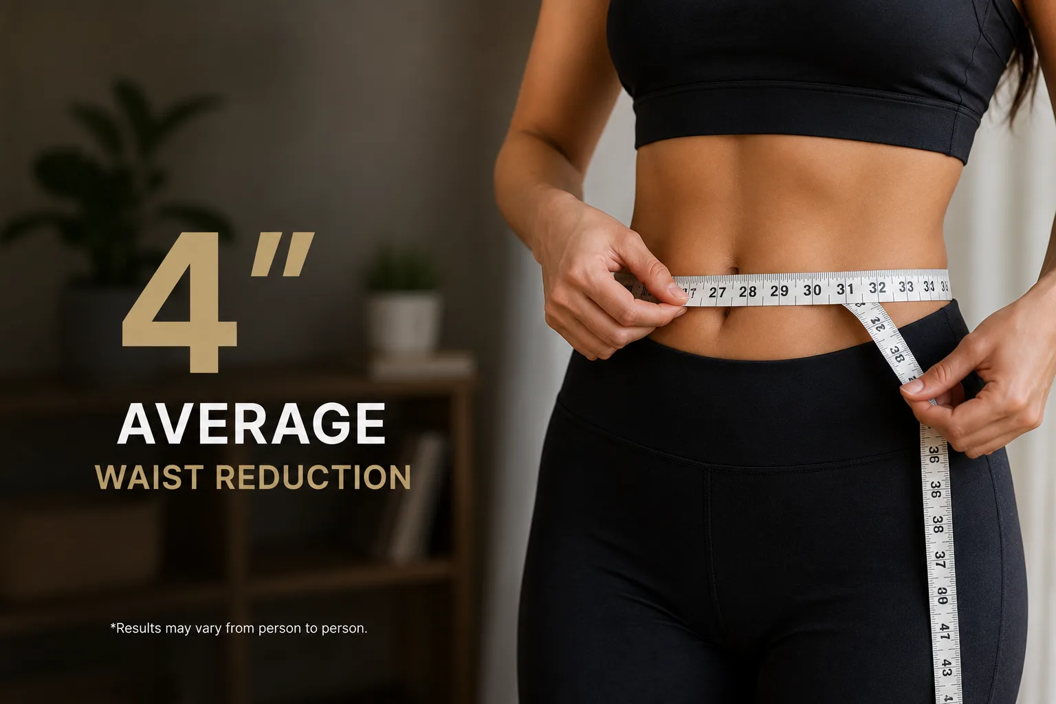4" Avg Waist Reduction